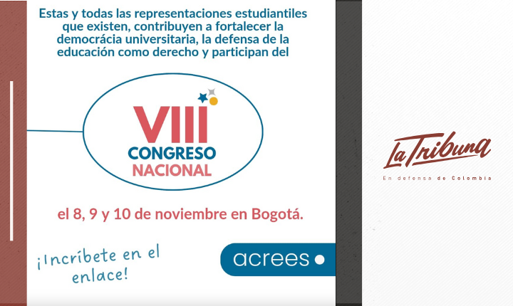 Representantes estudiantiles se unen en defensa de la educación superior
