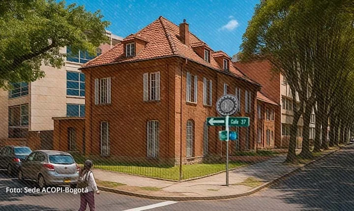 Fachada de la sede de ACOPI en Bogotá sobre la calle 37