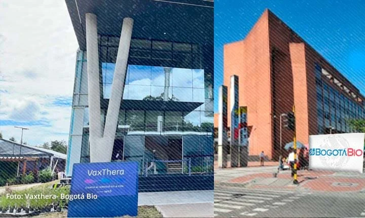 Centros de investigación VaxThera y Bogotá Bio en Colombia