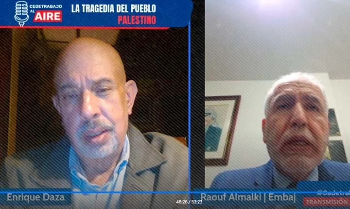 Enrique Daza y Raouf Almalki en Cedetrabajo al Aire