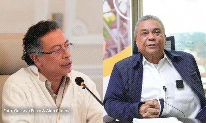 Gustavo Petro y Aldo Cadena, impulsores del modelo de salud del FOMAG