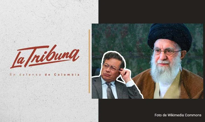 Ali Jamenei y Gustavo Petro en contexto de tensión Irán Estados Unidos
