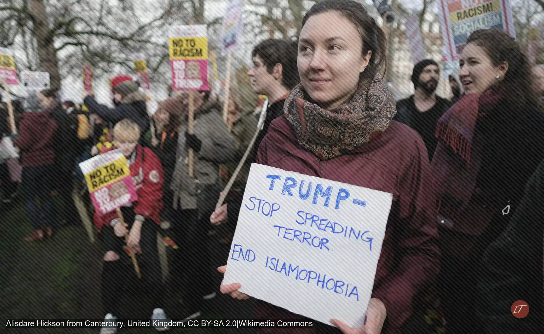 Protesta contra Trump y políticas migratorias en Londres