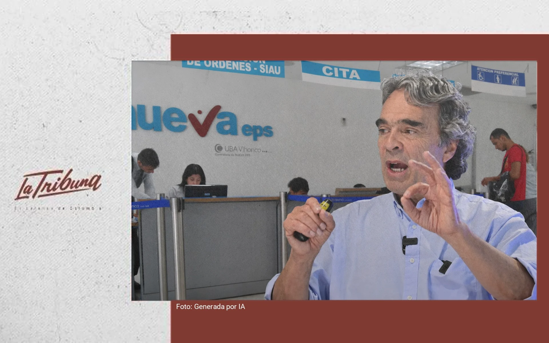 Sergio Fajardo habla sobre la crisis de Nueva EPS en Colombia