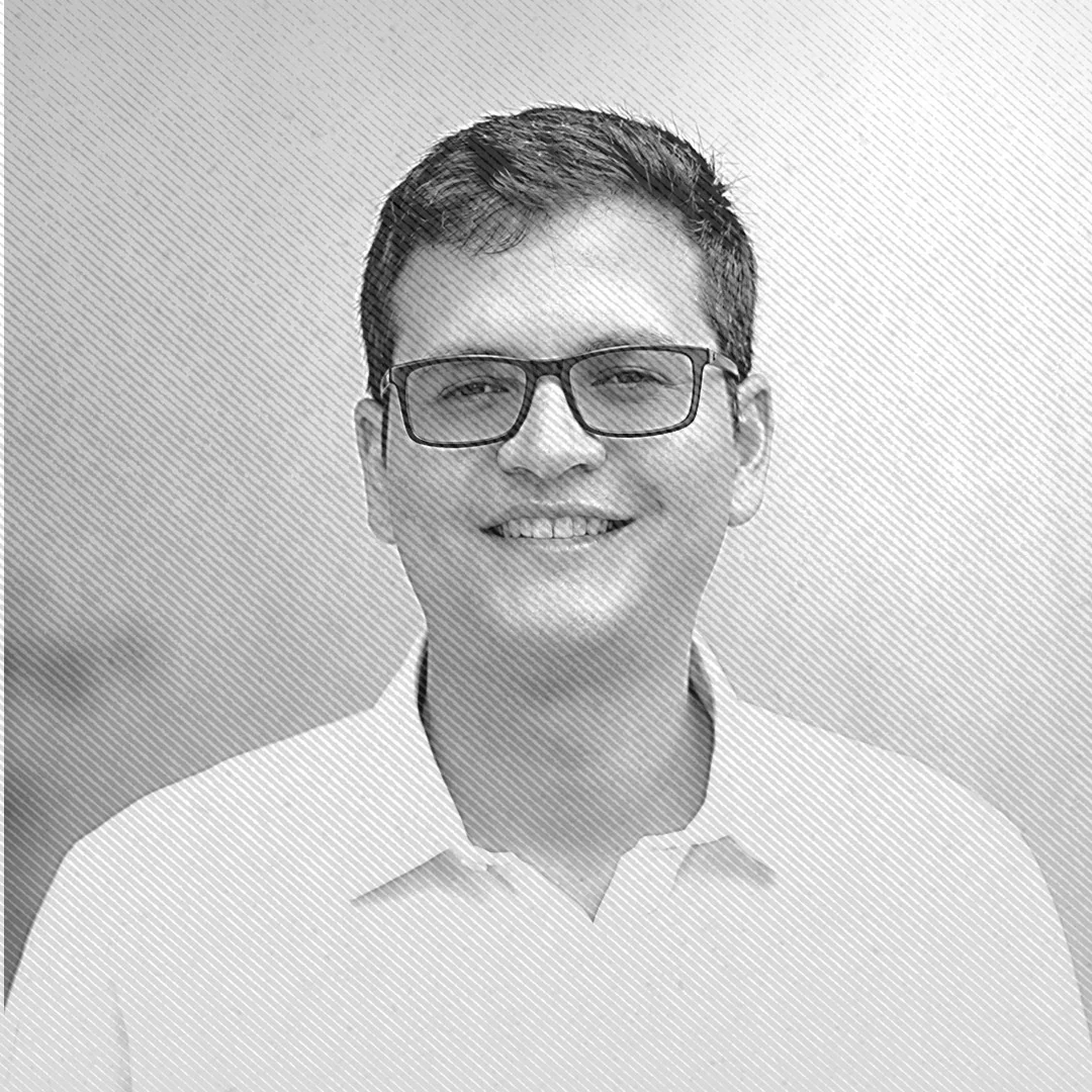 Retrato del filósofo Saulo Lizarazo, columnista de opinión en Bucaramanga