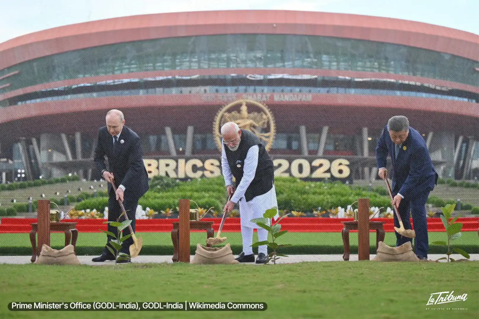 Putin, Modi y Xi Jinping participan en ceremonia de BRICS 2026